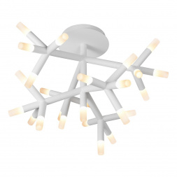 Потолочная светодиодная люстра iLedex Savage FS-017-X25 WH