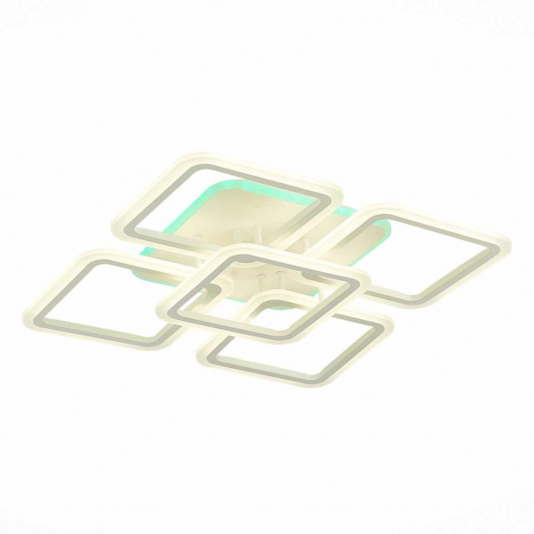 Потолочная светодиодная люстра Evoluce Qutro SLE200452-05RGB