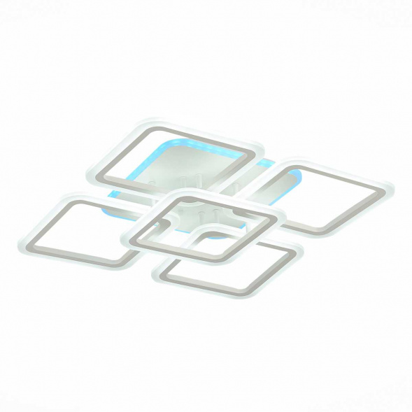 Потолочная светодиодная люстра Evoluce Qutro SLE200452-05RGB