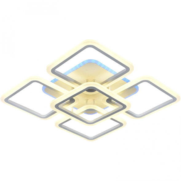 Потолочная светодиодная люстра Evoluce Qutro SLE200452-05RGB