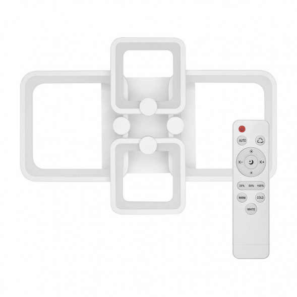 Потолочная светодиодная люстра Ritter Quadro 52016 0