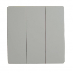 Выключатель трехклавишный беспроводной Feron Smart белый TM93 51022