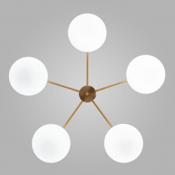 Подвесная люстра Eurosvet Like 30190/5 латунь