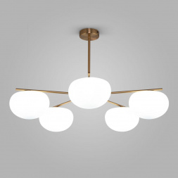 Подвесная люстра Eurosvet Like 30190/5 латунь