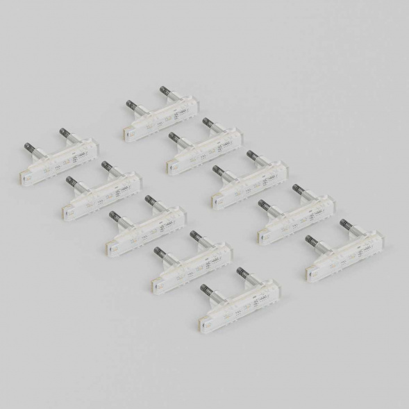 Блок LED подсветки для выключателя Werkel 10 шт. белый W8020101 4690389213526