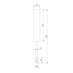 Декоративная стойка с вводом питания Elektrostandard Esthetic Magnetic 85146/00 a065442