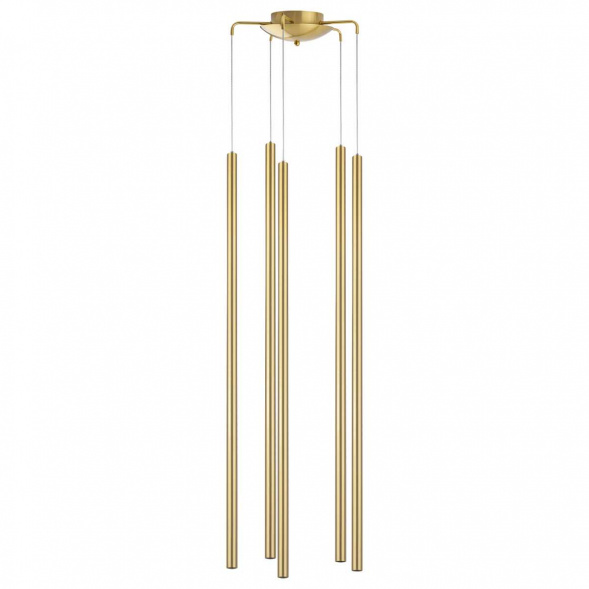 L5T747433 Люстра TUBO LED 25W 1500LM 25G ЗОЛОТО 3000K