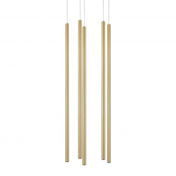 L5T747433 Люстра TUBO LED 25W 1500LM 25G ЗОЛОТО 3000K