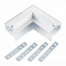 Внутренний угол-соединитель для встраиваемого магнитного шинопровода ST Luce SKYLINE 48 ST1007.549.12