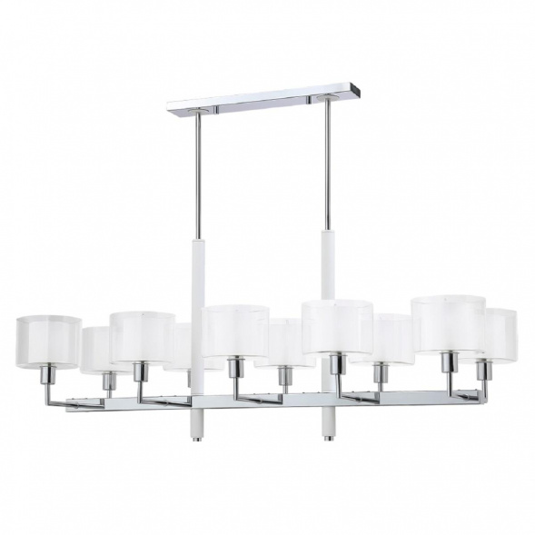 Подвесная люстра Crystal Lux Maestro SP-PL10 L1100 Chrome