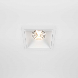Встраиваемый светильник Maytoni Alfa LED DL043-01-15W3K-D-SQ-W