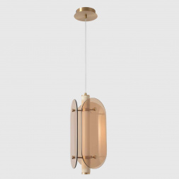 Подвесной светильник Crystal Lux AMARILLO SP18W LED BRASS