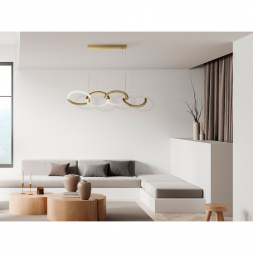 Подвесной светодиодный светильник Maytoni Node MOD165PL-L40G3K