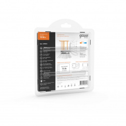 Светодиодная лента Gauss 10W/m 60LED/m 5050SMD теплый белый 5M BT051