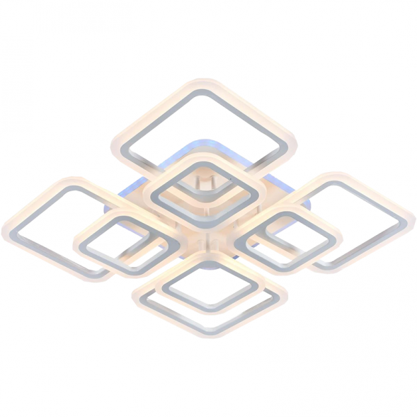 Потолочная светодиодная люстра Evoluce Qutro SLE200452-08RGB