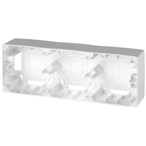Коробка для накладного монтажа 3-постовая ЭРА 12 12-6103-03 Б0043182