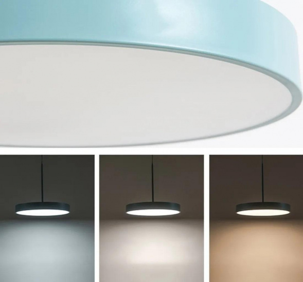 Подвесной светодиодный светильник Imperium Loft Turna One D40 Gray 183488-26