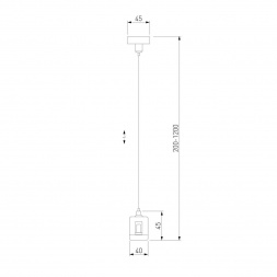 Набор для подвеса с коннектором Elektrostandard Esthetic Magnetic 85157/00 a065441