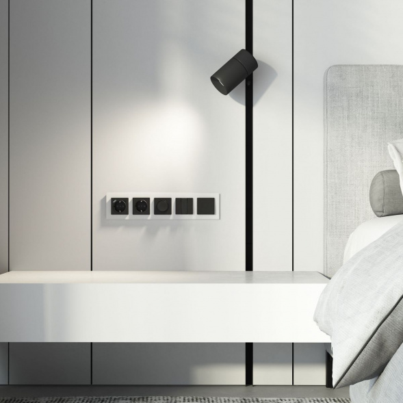 Рамка Werkel Senso на 5 постов белый стекло soft-touch W0053101 4690389214271