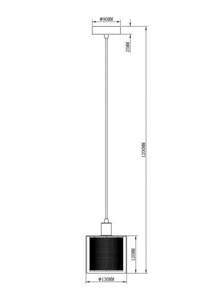 Подвесной светильник Moderli Brizzi V2870-1P