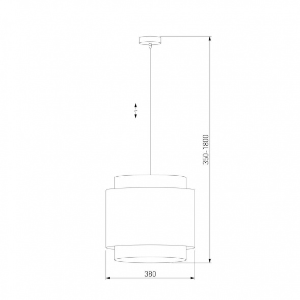 Подвесной светильник TK Lighting 6542 Boho Black