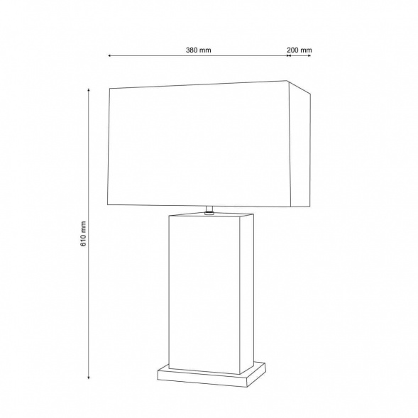 Настольная лампа Lucia Tucci Harrods T944.1