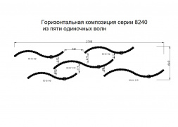Подвесной светодиодный светильник Newport Compositions S8240_071G