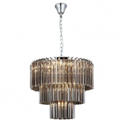 Подвесная люстра Newport 8708+2/C fume М0065971
