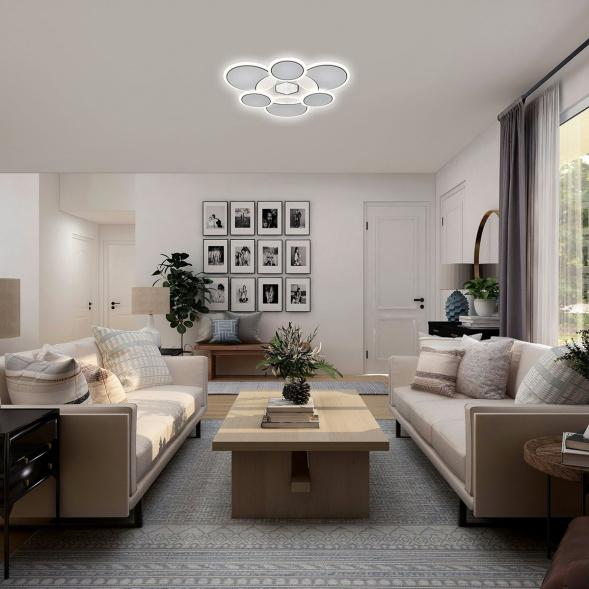 Потолочный светодиодный светильник Escada Dune 10277/6LED