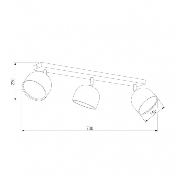 Спот TK Lighting 3416 Altea White