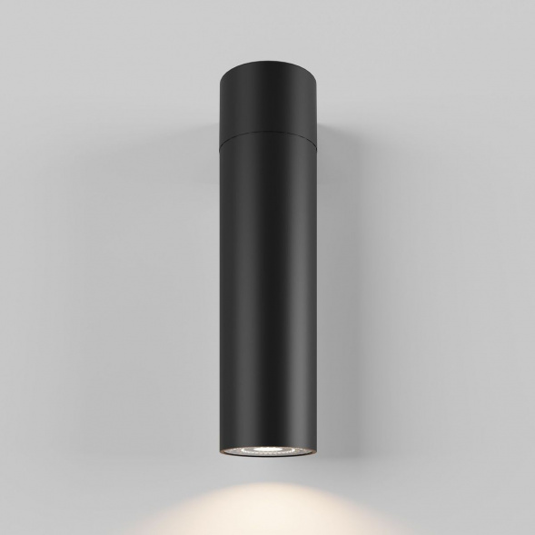 Уличный настенный светодиодный cветильник Elektrostandard Nork LED черный 35187/D a069890