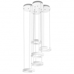 Подвесная светодиодная люстра Lightstar Unitario 763436