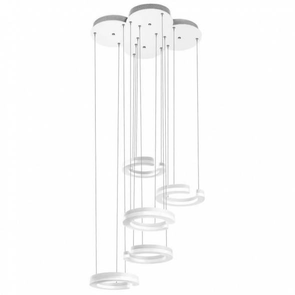 Подвесная светодиодная люстра Lightstar Unitario 763436