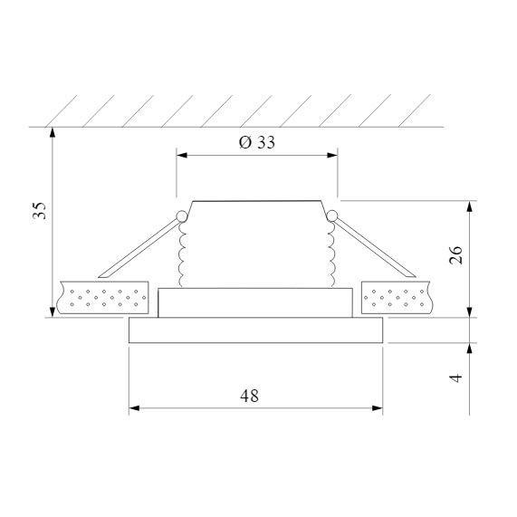 Встраиваемый светодиодный светильник Elektrostandard 15271/LED белый a056026