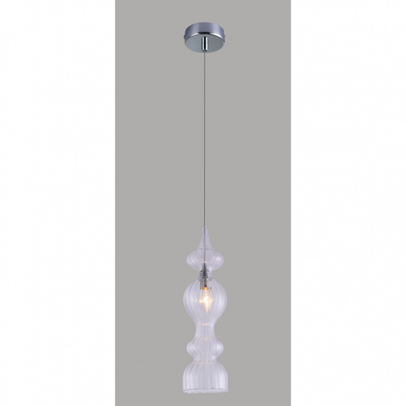 Подвесной светильник Crystal Lux Iris SP1 A Transparent
