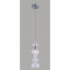 Подвесной светильник Crystal Lux Iris SP1 A Transparent