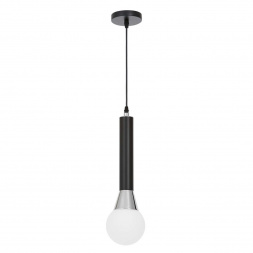 Подвесной светильник Lumina Deco Folino LDP 7012-1B BK+CHR