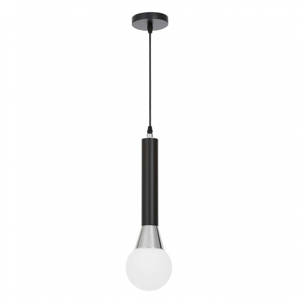 Подвесной светильник Lumina Deco Folino LDP 7012-1B BK+CHR