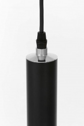 Подвесной светильник Lumina Deco Folino LDP 7012-1B BK+CHR