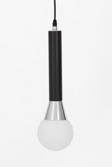 Подвесной светильник Lumina Deco Folino LDP 7012-1B BK+CHR