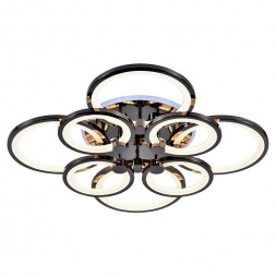 Потолочная светодиодная люстра Profit Light 8077/4+4 PBK