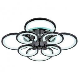 Потолочная светодиодная люстра Profit Light 8077/4+4 PBK