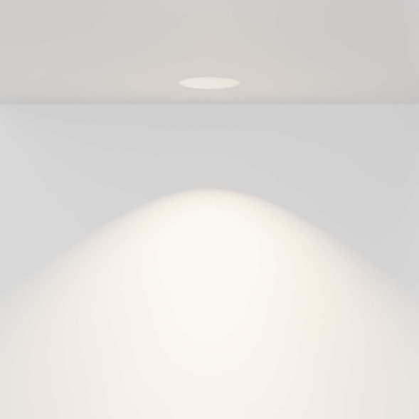 Встраиваемый светильник Maytoni Technical Gyps Modern DL002-GU10-01-W