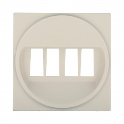 Накладка LK Studio аудио-розетки (бежевый) 857401-1