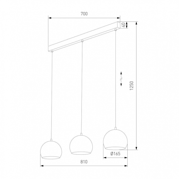 Подвесной светильник TK Lighting 10169 Zoe