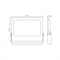 Прожектор светодиодный Apeyron 100W 6500K 05-48