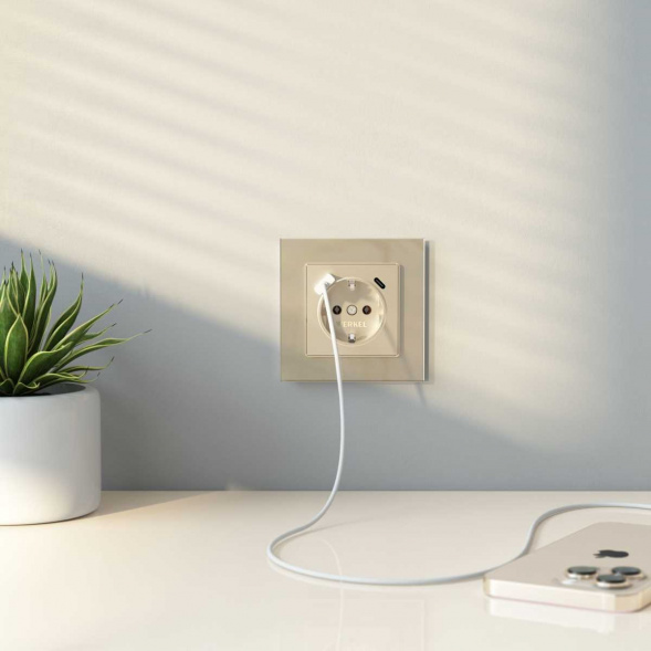 Рамка на 1 пост Werkel Favorit шампань W0011111 4690389159497