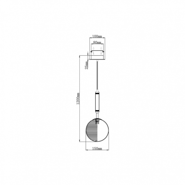 Подвесной светильник Vele Luce Amore VL5484P01