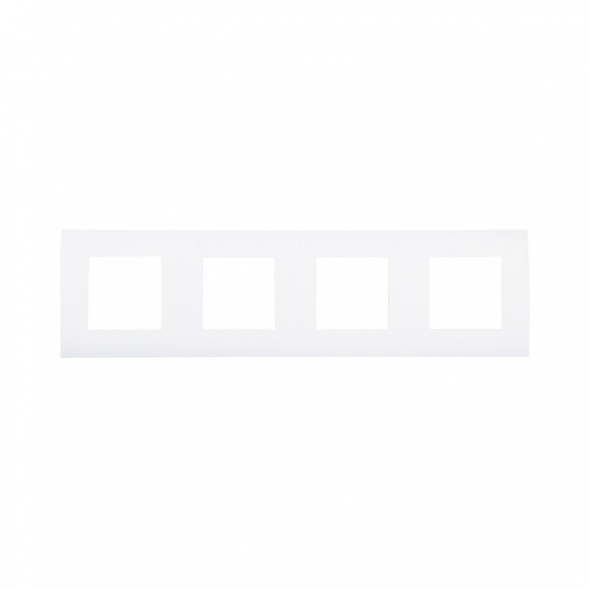 Рамка LK Studio 4-постовая (белый) LK45 854404-1