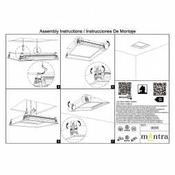 Набор установочных креплений Mantra для BLUE SKY 9088
